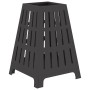 Fogata Cuadrada Negra 50x50x70 cm Acero | Foro24.es | Tu tienda online para hogar, jardín y más Foro24.es