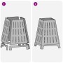 Hoguera Cuadrada 50x50x70 cm de Acero Resistente a la Intemperie de , Chimeneas - Ref: Foro24-858959, Precio: 85,46 €, Descue...