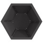 Hoguera Hexagonal  Negra 50x50x40 cm Acero | Foro24.es | Tu tienda online para hogar, jardín y más Foro24.es