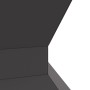 Hoguera Hexagonal  Negra 50x50x40 cm Acero | Foro24.es | Tu tienda online para hogar, jardín y más Foro24.es