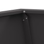 Hoguera Hexagonal  Negra 50x50x40 cm Acero | Foro24.es | Tu tienda online para hogar, jardín y más Foro24.es