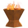 Chimenea Hexagonal 50x50x40 cm Acero Resistente a la Intemperie de , Chimeneas - Ref: Foro24-858961, Precio: 70,08 €, Descuen...
