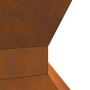 Chimenea Hexagonal 50x50x40 cm Acero Resistente a la Intemperie de , Chimeneas - Ref: Foro24-858961, Precio: 70,08 €, Descuen...