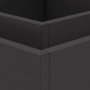 Hoguera cuadrada negra 60x60x30 cm de acero de , Chimeneas - Ref: Foro24-858962, Precio: 117,50 €, Descuento: %