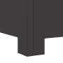 Hoguera cuadrada negra 60x60x30 cm de acero de , Chimeneas - Ref: Foro24-858962, Precio: 117,50 €, Descuento: %