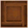 VidaXL Fogueira Cuadrada 60x60x30 cm de Acero Resistente a la Intemperie de , Chimeneas - Ref: Foro24-858963, Precio: 108,51 ...