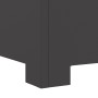 Hoguera Cuadrada Negra 80x80x40 cm de Acero de , Chimeneas - Ref: Foro24-858964, Precio: 171,64 €, Descuento: %