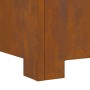 Hoguera Cuadrada 80x80x40 cm Acero Resistente a la Intemperie de , Chimeneas - Ref: Foro24-858965, Precio: 158,52 €, Descuent...