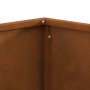 Hoguera Cuadrada 60x60x30 cm de Acero Resistente a la Intemperie de , Chimeneas - Ref: Foro24-858967, Precio: 57,75 €, Descue...