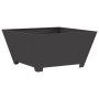 Hoguera Cuadrada Negra 80x80x40 cm de Acero de , Chimeneas - Ref: Foro24-858968, Precio: 87,80 €, Descuento: -5%%