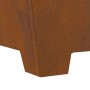 Fogata Cuadrada 80x80x40 cm Acero Resistente a la Intemperie de , Chimeneas - Ref: Foro24-858969, Precio: 89,60 €, Descuento: %