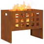Hoguera Rectangular  50x30x40 cm de Acero Resistente a la intemperie | Foro24.es | Tu tienda online para hogar, jardín y más Foro24.es