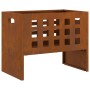 Hoguera Rectangular  50x30x40 cm de Acero Resistente a la intemperie | Foro24.es | Tu tienda online para hogar, jardín y más Foro24.es