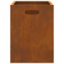 Hoguera Rectangular  50x30x40 cm de Acero Resistente a la intemperie | Foro24.es | Tu tienda online para hogar, jardín y más Foro24.es