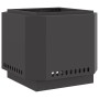 Hoguera Sin Humo Negra 58x58x51 cm Acero de , Chimeneas - Ref: Foro24-858974, Precio: 122,92 €, Descuento: %