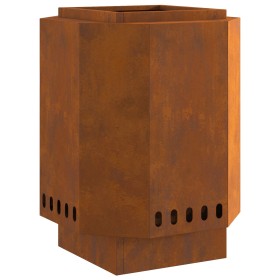 Fogata sin humo 38x38x51 cm Acero inoxidable de , Chimeneas - Ref: Foro24-858979, Precio: 77,50 €, Descuento: -5%%