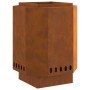 Fogata sin humo 38x38x51 cm Acero inoxidable de , Chimeneas - Ref: Foro24-858979, Precio: 77,50 €, Descuento: -5%%