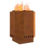 Fogata sin humo 38x38x51 cm Acero inoxidable de , Chimeneas - Ref: Foro24-858979, Precio: 77,50 €, Descuento: -5%%