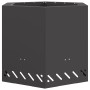 Hoguera Sin Humo Hexagonal Negra 58x58x51 cm Acero de , Chimeneas - Ref: Foro24-858980, Precio: 114,24 €, Descuento: -5%%