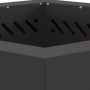 Hoguera Sin Humo Hexagonal Negra 48x48x51 cm Acero de , Chimeneas - Ref: Foro24-858982, Precio: 98,83 €, Descuento: %