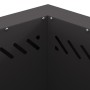 Hoguera Sin Humo Hexagonal Negra 48x48x51 cm Acero de , Chimeneas - Ref: Foro24-858982, Precio: 98,83 €, Descuento: %