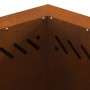 Hoguera Sin Humo Hexagonal 48x48x51 cm Acero Resistente a la Intemperie | Foro24.es | Tu tienda online para hogar, jardín y más Foro24.es