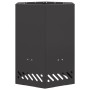 Fogón Sin Humo Hexagonal Negro 38x38x51 cm Acero | Foro24.es | Tu tienda online para hogar, jardín y más Foro24.es