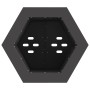 Fogón Sin Humo Hexagonal Negro 38x38x51 cm Acero | Foro24.es | Tu tienda online para hogar, jardín y más Foro24.es