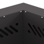 Fogón Sin Humo Hexagonal Negro 38x38x51 cm Acero | Foro24.es | Tu tienda online para hogar, jardín y más Foro24.es