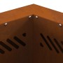 Hoguera Sin Humo Hexagonal 38x38x51 cm Acero Resistente a la Intemperie | Foro24.es | Tu tienda online para hogar, jardín y más Foro24.es