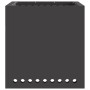 Hoguera Sin Humo Cuadrada Negra 48x48x50 cm Acero de , Chimeneas - Ref: Foro24-858986, Precio: 110,88 €, Descuento: %
