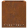 Fogata Sin Humo Cuadrada 48x48x50 cm Acero Resistente a la Intemperie de , Chimeneas - Ref: Foro24-858987, Precio: 99,81 €, D...