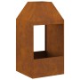 Hoguera  50x50x100 cm de Acero Resistente a la Intemperie | Foro24.es | Tu tienda online para hogar, jardín y más Foro24.es