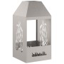 Hoguera 50x50x100 cm de acero resistente a la intemperie de , Chimeneas - Ref: Foro24-858991, Precio: 112,71 €, Descuento: -5%%
