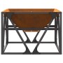 Fogata Cuadrada 50x50x35 cm Acero Resistente a la Intemperie de , Chimeneas - Ref: Foro24-858993, Precio: 66,26 €, Descuento:...