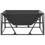 Hoguera Cuadrada Negra 80x80x40 cm de Acero | Foro24.es | Tu tienda online para hogar, jardín y más Foro24.es