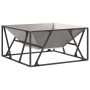 Fogata Cuadrada 80x80x40 cm Acero Corroso de , Chimeneas - Ref: Foro24-858995, Precio: 98,95 €, Descuento: -5%%
