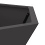 Fogón Hexagonal Negro 75x75x28 cm Acero de , Chimeneas - Ref: Foro24-858996, Precio: 105,89 €, Descuento: %