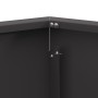 Fogón Hexagonal Negro 75x75x28 cm Acero de , Chimeneas - Ref: Foro24-858996, Precio: 105,89 €, Descuento: %