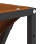 Fogata Cuadrada 80x80x40 cm Acero Corroso de , Chimeneas - Ref: Foro24-858995, Precio: 98,95 €, Descuento: -5%%