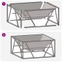 Fogata Cuadrada 80x80x40 cm Acero Corroso de , Chimeneas - Ref: Foro24-858995, Precio: 98,95 €, Descuento: -5%%