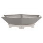 Fogata Hexagonal 100x100x28 cm Acero Resistente a la Intemperie de , Chimeneas - Ref: Foro24-858999, Precio: 119,89 €, Descue...