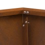 Fogata Hexagonal 100x100x28 cm Acero Resistente a la Intemperie de , Chimeneas - Ref: Foro24-858999, Precio: 119,89 €, Descue...