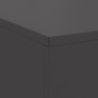 Hoguera con Almacenamiento de Leña Negro 100x100x30 cm Acero de , Chimeneas - Ref: Foro24-859000, Precio: 194,75 €, Descuento: %