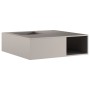 Hoguera con almacenamiento para leña 100x100x30 cm Acero envejecido de , Chimeneas - Ref: Foro24-859001, Precio: 165,87 €, De...