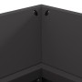 Hoguera con Almacenamiento para Troncos Negro 160x45x35 cm Acero de , Chimeneas - Ref: Foro24-859002, Precio: 176,87 €, Descu...