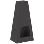 Hoguera Negra 50x35x100 cm Acero | Foro24.es | Tu tienda online para hogar, jardín y más Foro24.es
