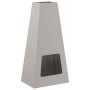 Hoguera 50x35x100 cm de acero envejecido de , Chimeneas - Ref: Foro24-859005, Precio: 95,86 €, Descuento: %