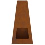 Hoguera 50x35x100 cm de acero envejecido de , Chimeneas - Ref: Foro24-859005, Precio: 95,86 €, Descuento: %