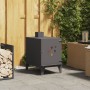 Estufa de Camping con Chimenea Negra 35x50x60 cm Acero de , Utensilios de cocina y vajilla de camping - Ref: Foro24-859840, P...